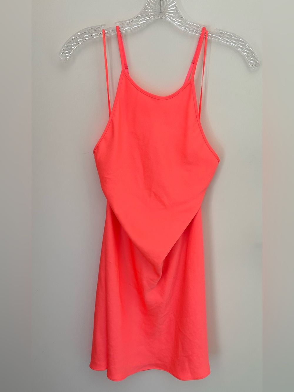 Alexander Wang Coral Halter Neck Slip Dress - Picture 3 of 7